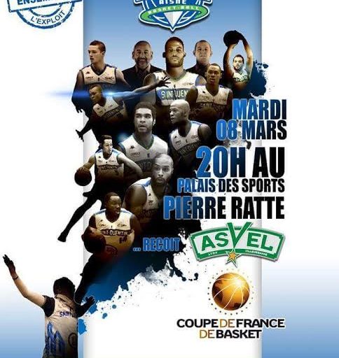 Evènement – 08/03/2016 – Match de basket Saint Quentin